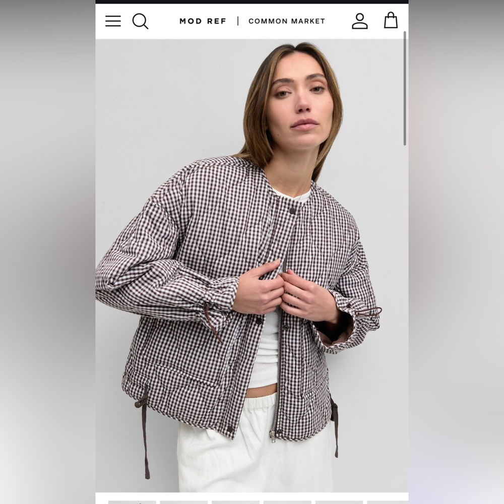 Mod Ref Rochelle Jacket in Chocolate sz S NWT